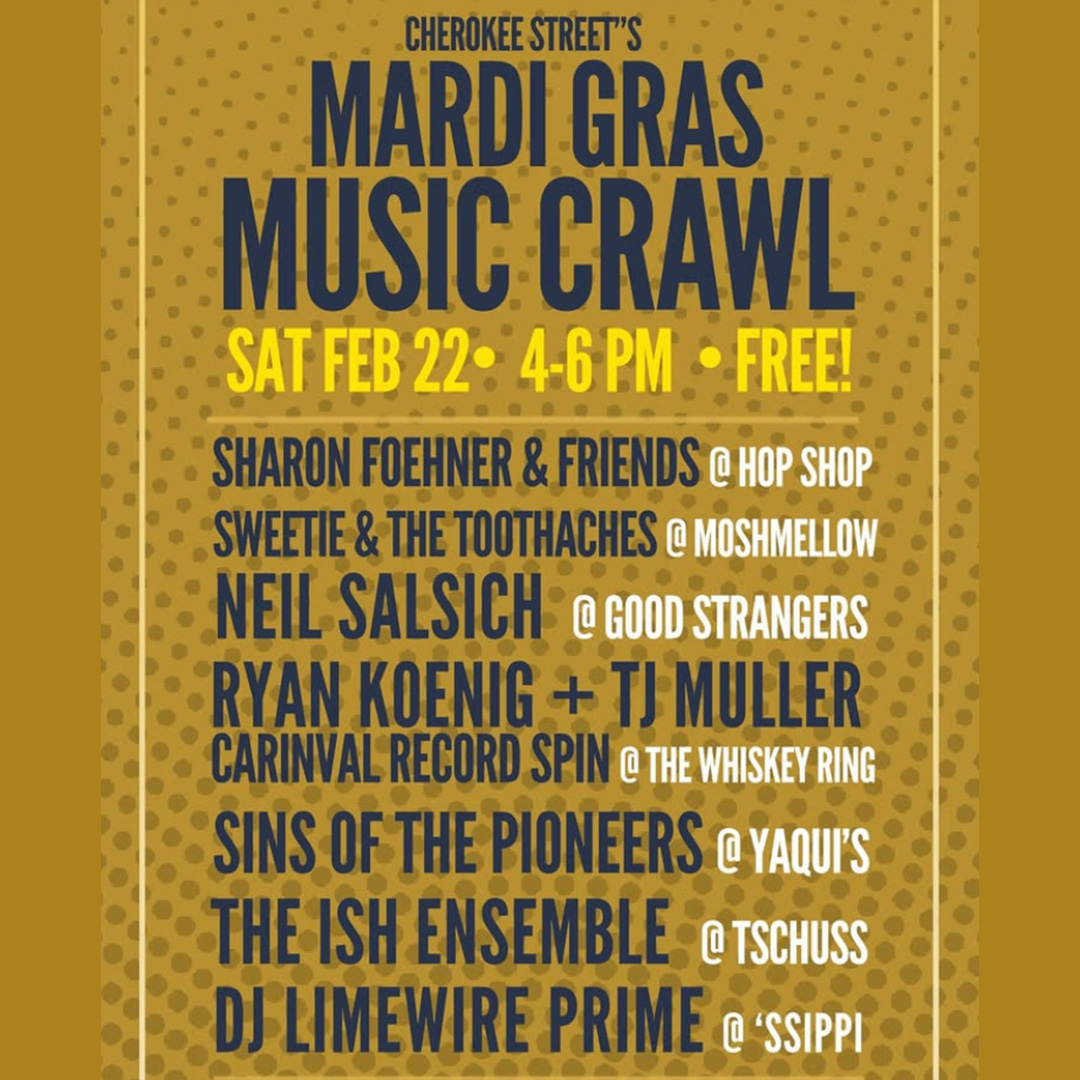 Mardi Gras Music Crawl