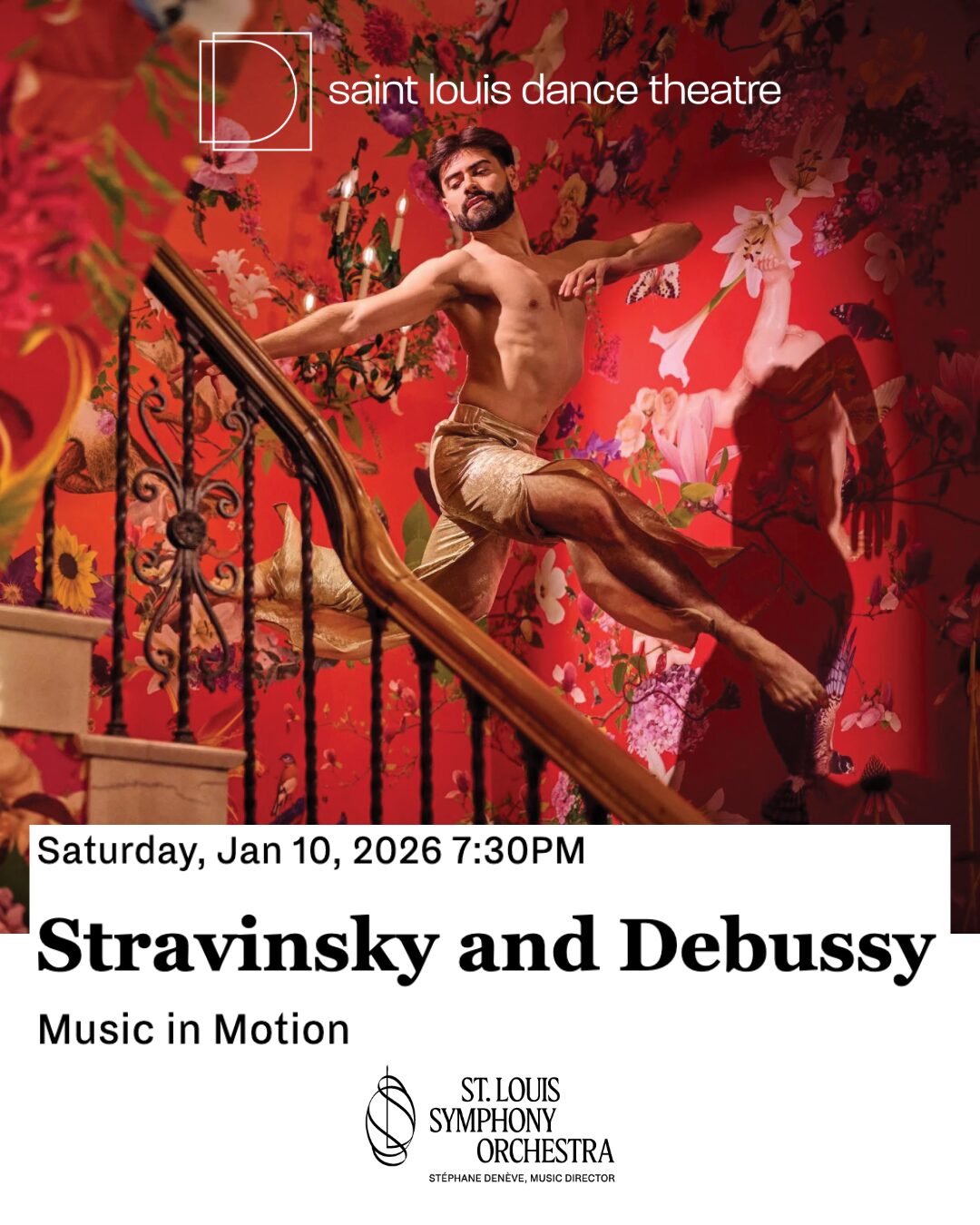 SLSO & Saint Louis Dance Theatre: Stravinsky and Debussy Music in Motion