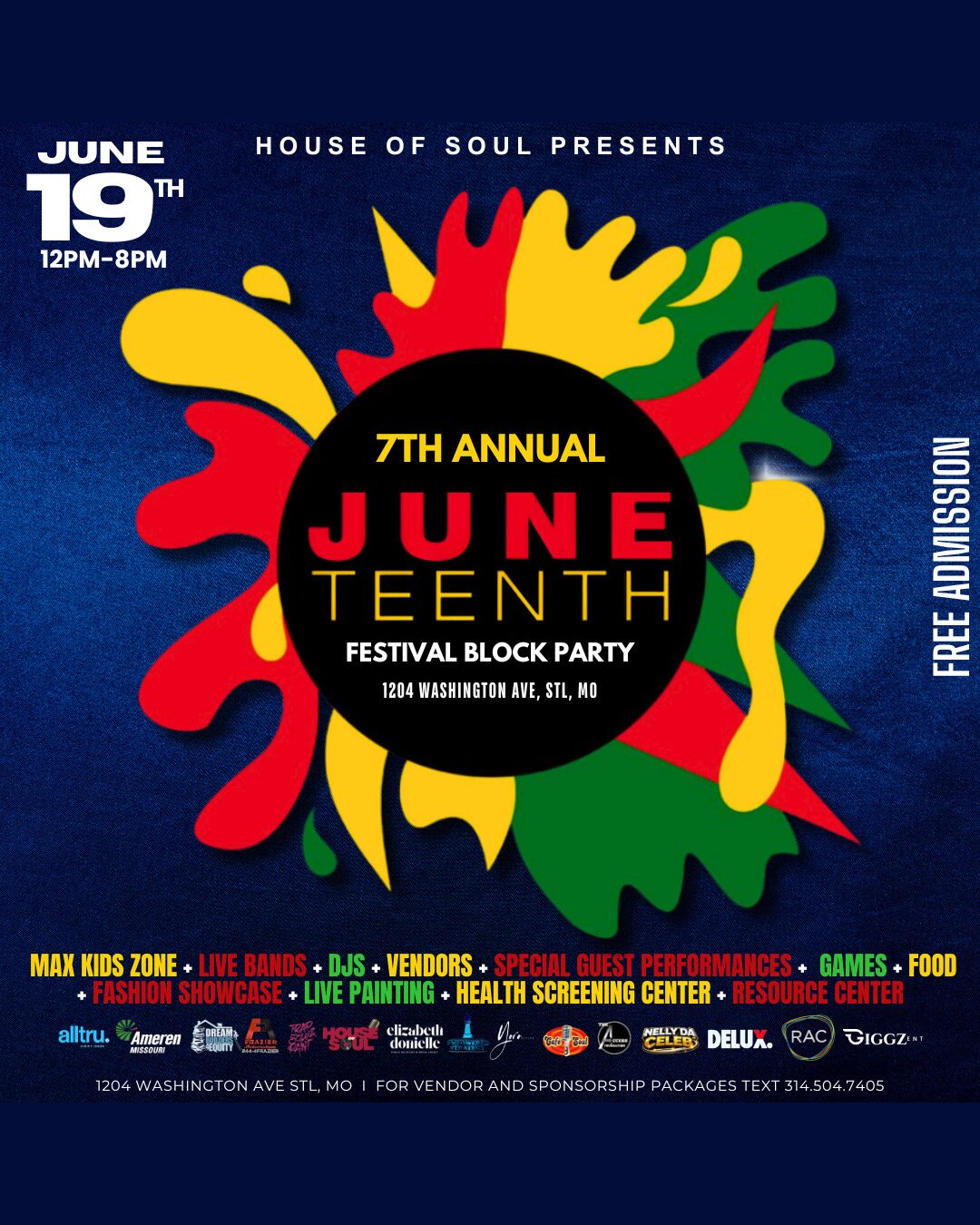7th Annual Juneteenth Festival Block Party