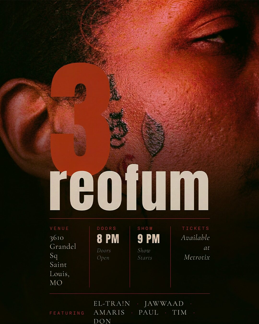 3REOFUM: Live at the Dark Room