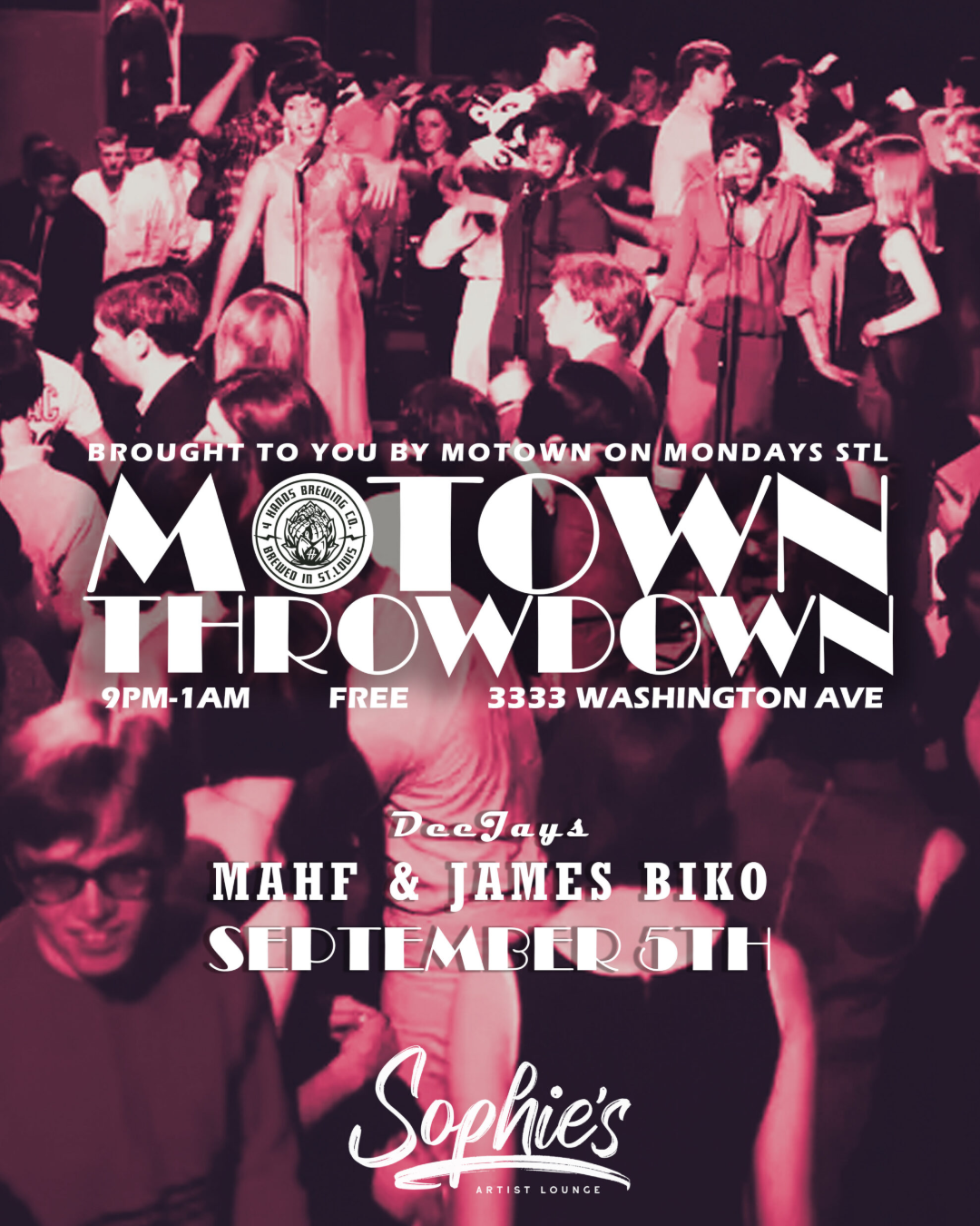Motown Throwdown: Sophie’s Artist Lounge