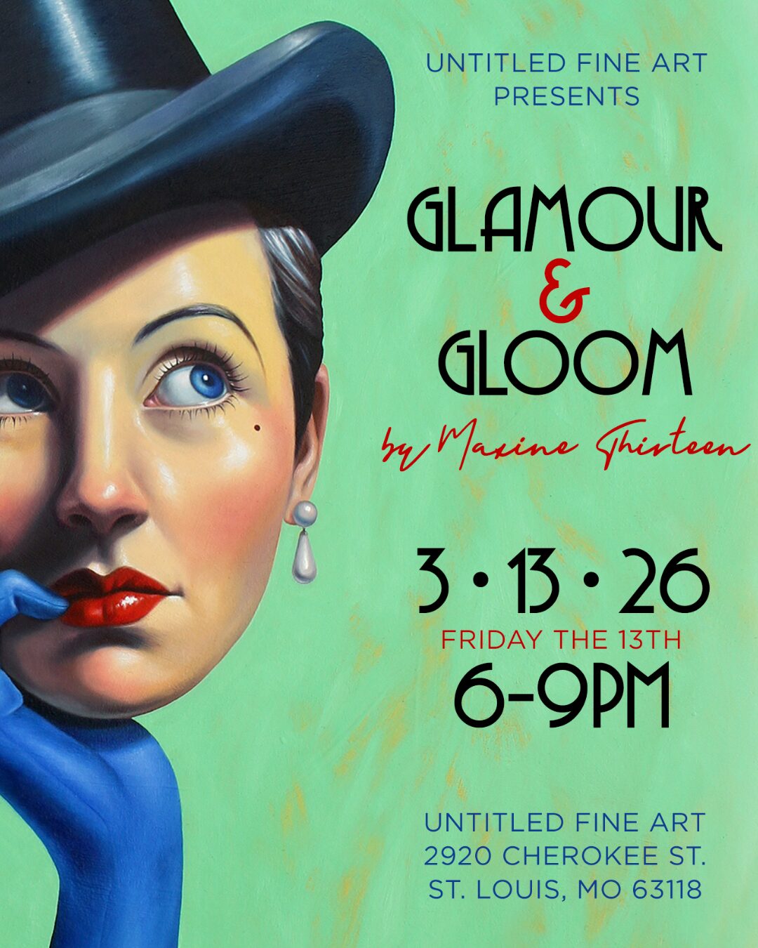 Untitled Fine Art: Maxine Thirteen – Glamour & Gloom