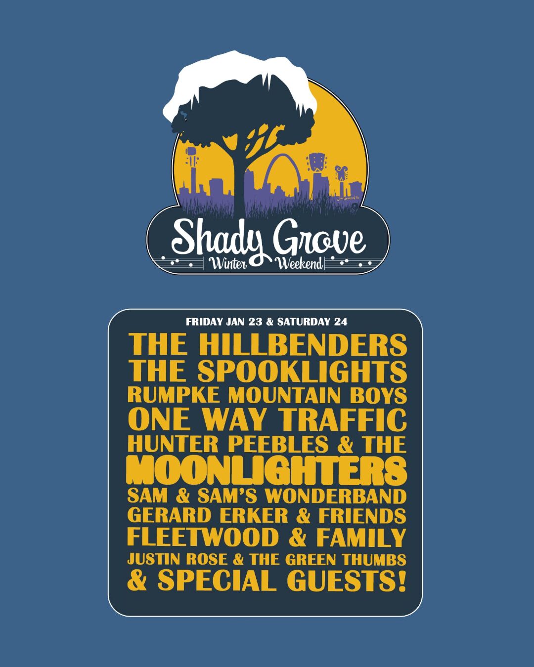 Atomic By Jamo: Shady Grove Winter Weekend