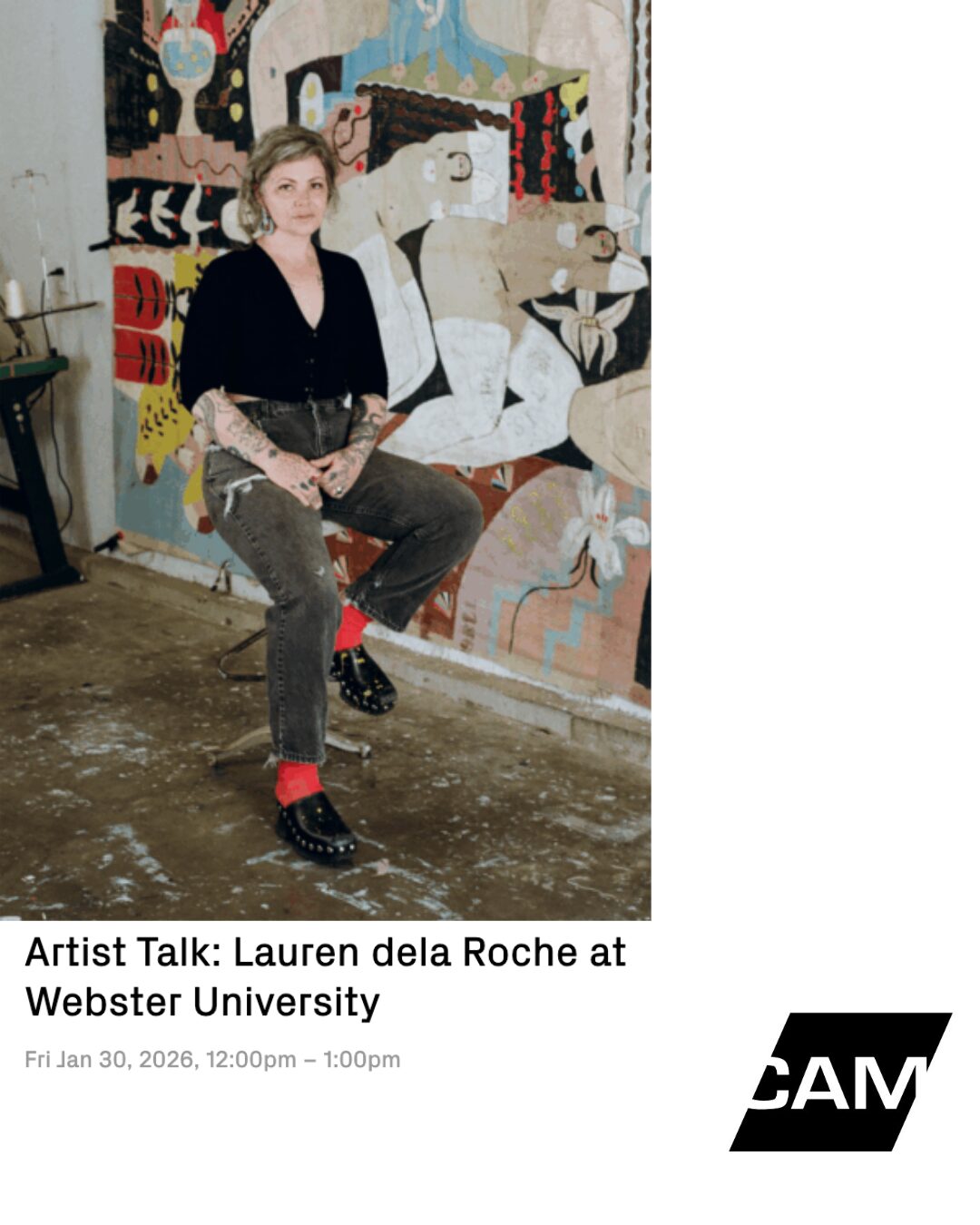 Artist Talk: Lauren dela Roche at Webster University