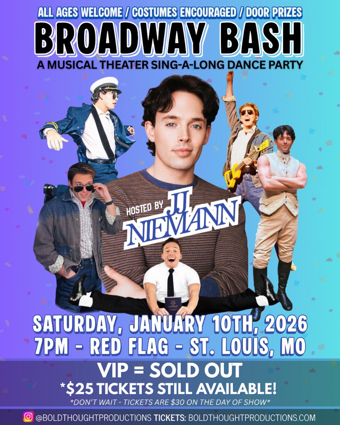 BROADWAY BASH – A Musical Theater Sing-A-Long Dance Party