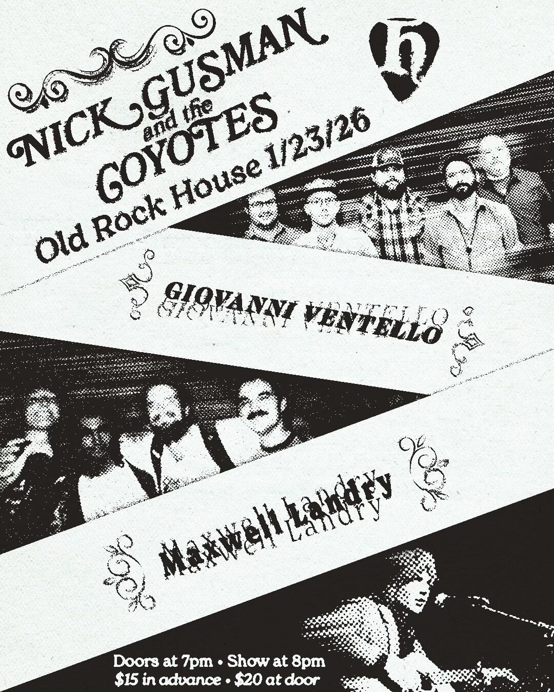 Old Rock House: Nick Gusman and the Coyotes