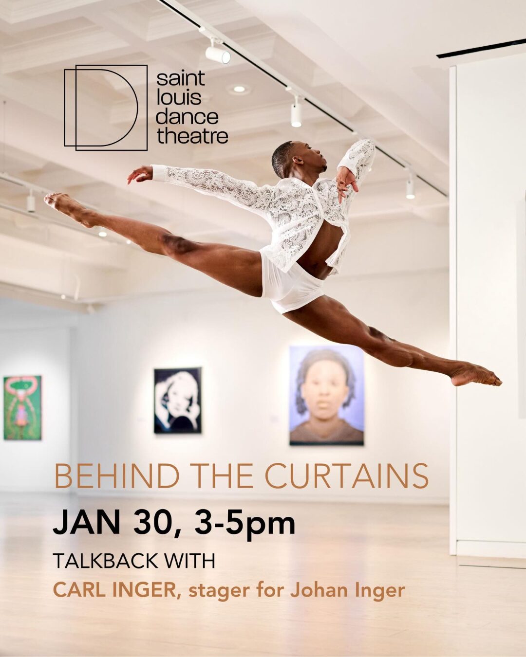 Saint Louis Dance Theatre: Behind the Curtains Showcase & Reception with Karl Inger