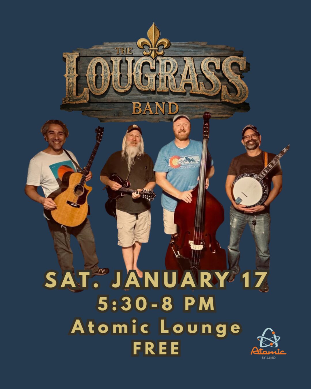 Atomic By Jamo: The Lougrass Band