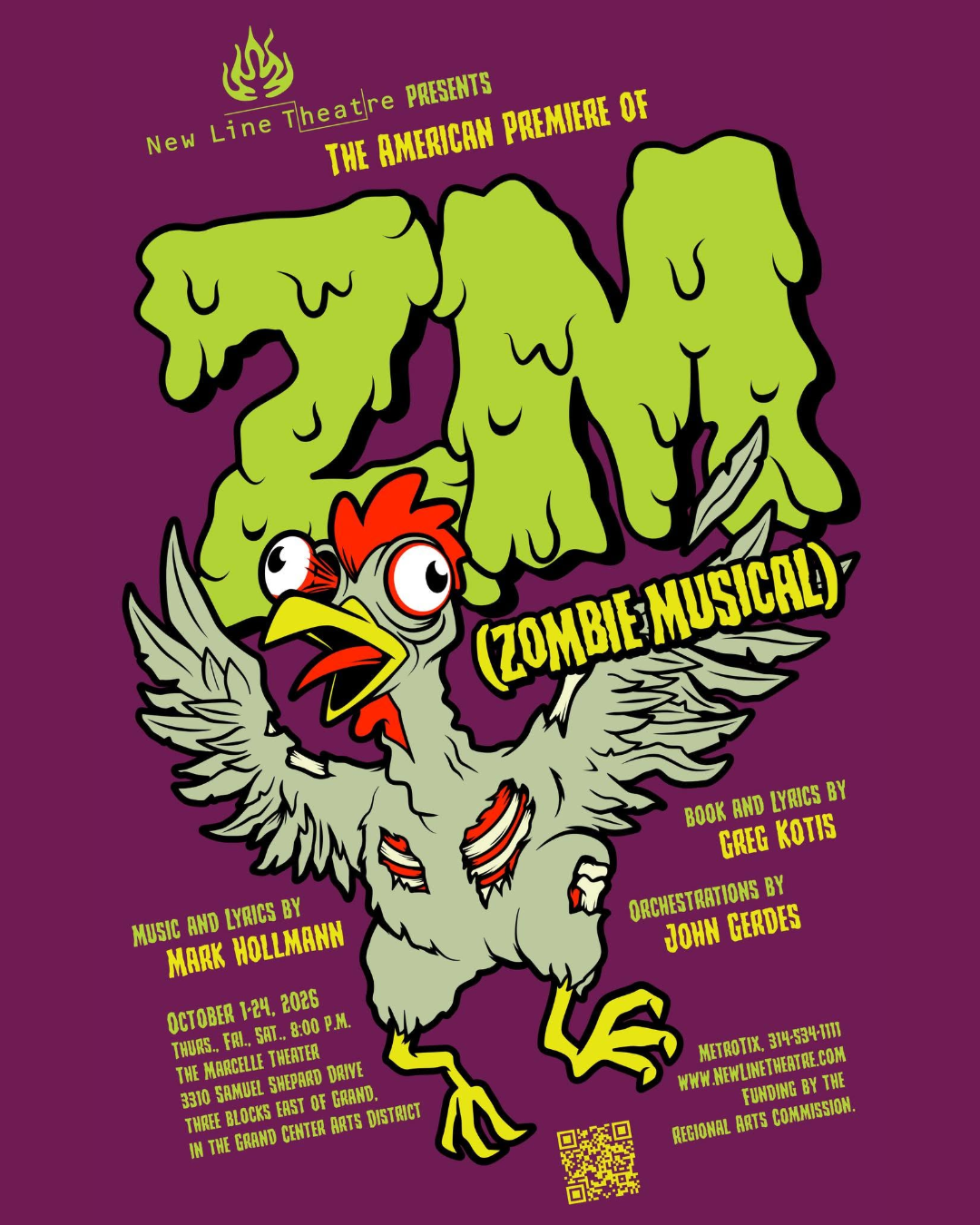 New Line Theatre: ZM (zombie musical)