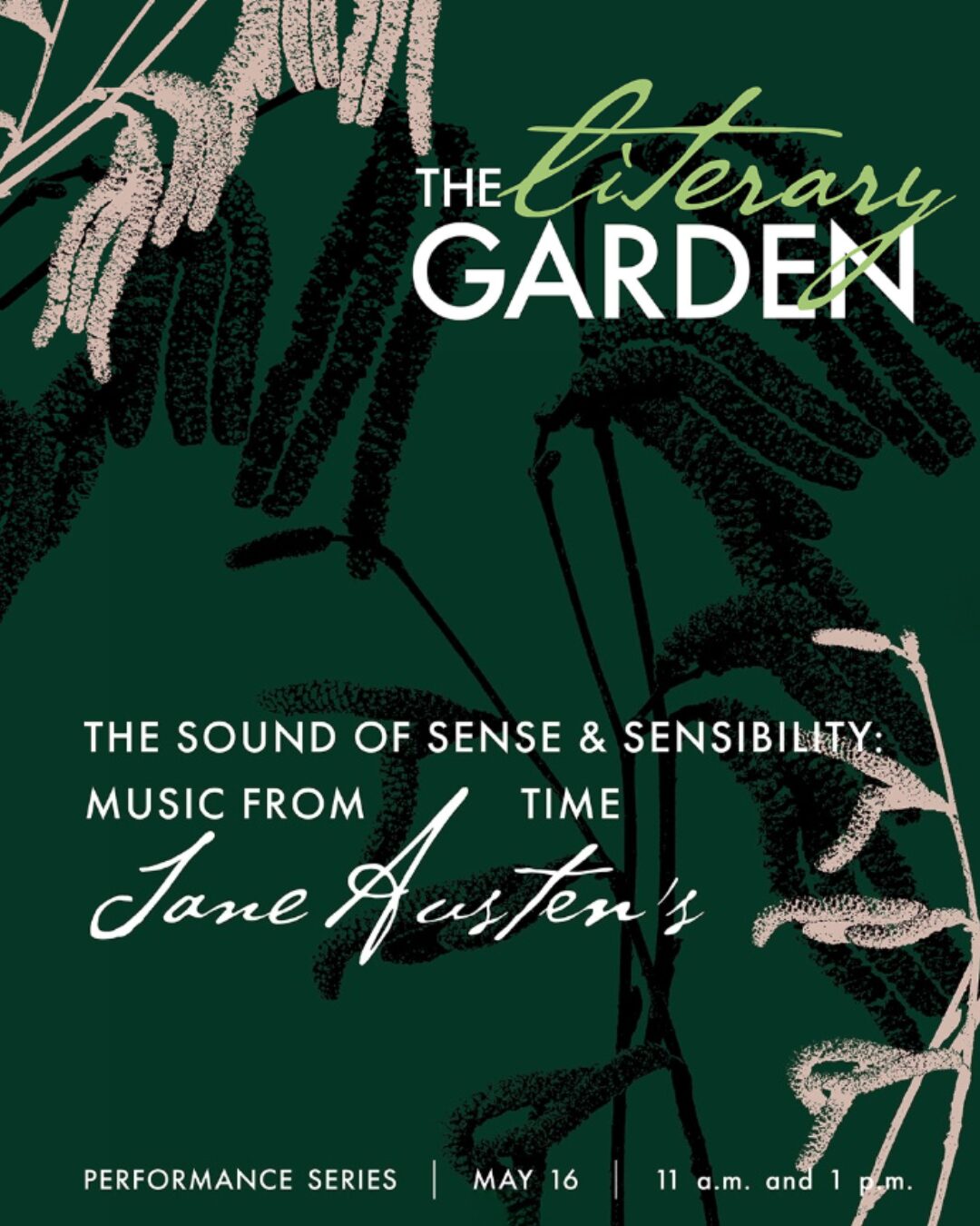 Missouri Botanical Garden – Sachs Museum Performance Series: The Sound of Sense and Sensibility: Music from Jane Austen’s Time