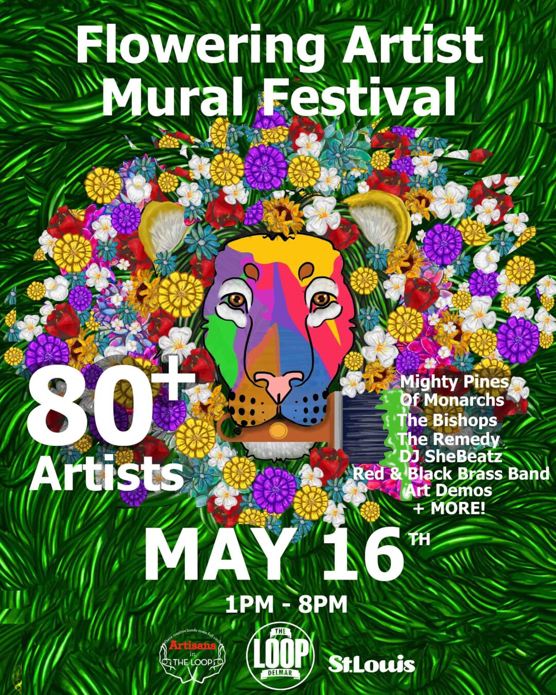 Delmar Loop Flowering Artist Festival 2026