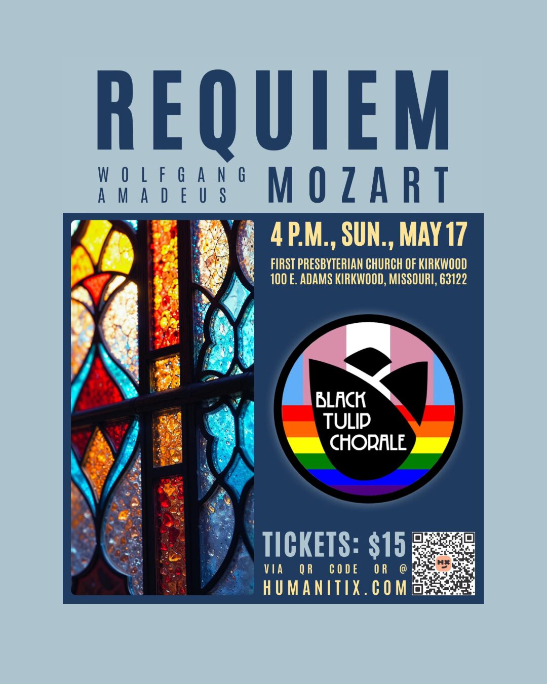 Black Tulip Chorale: Mozart’s Requiem