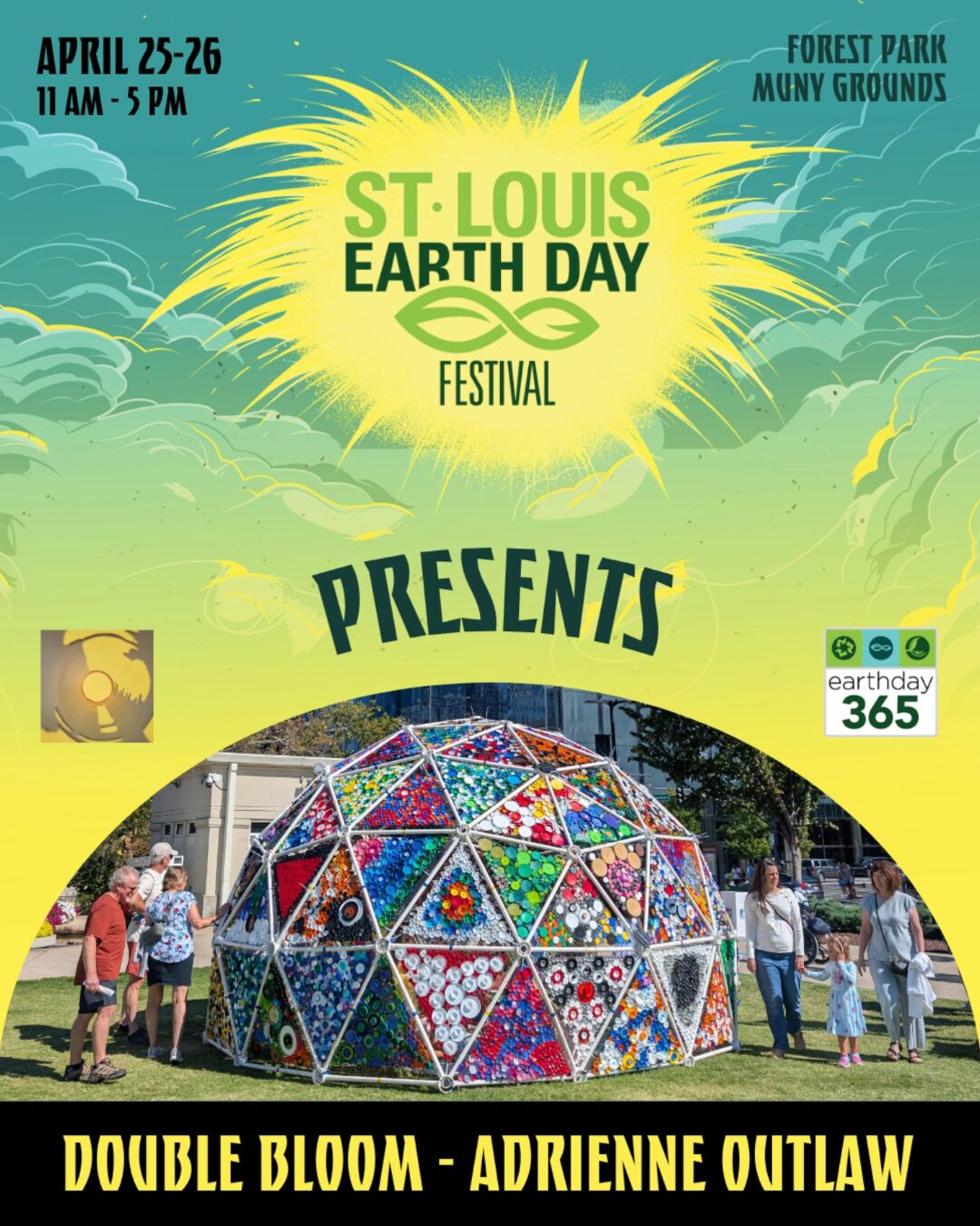 Double Bloom, Adrienne Outlaw | St. Louis Earth Day Festival