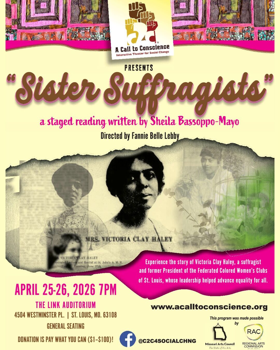 Sister Suffragists | A Call to Conscience