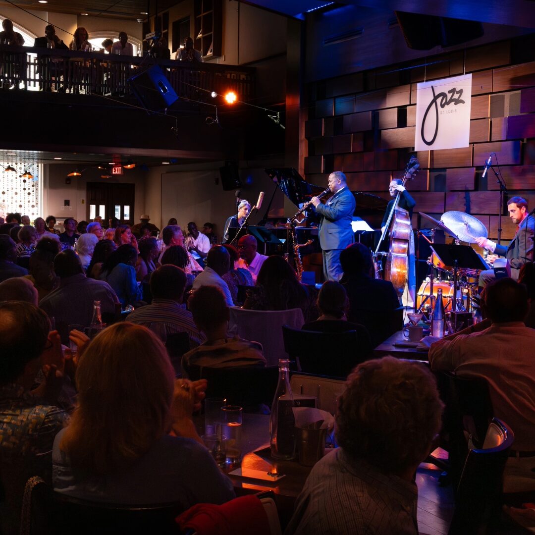 StLouisArts.org Featured Events 2025 Campaign-18-Jazz_St_Louis Cherokee Street Jazz Crawl - People playing instruments on the street