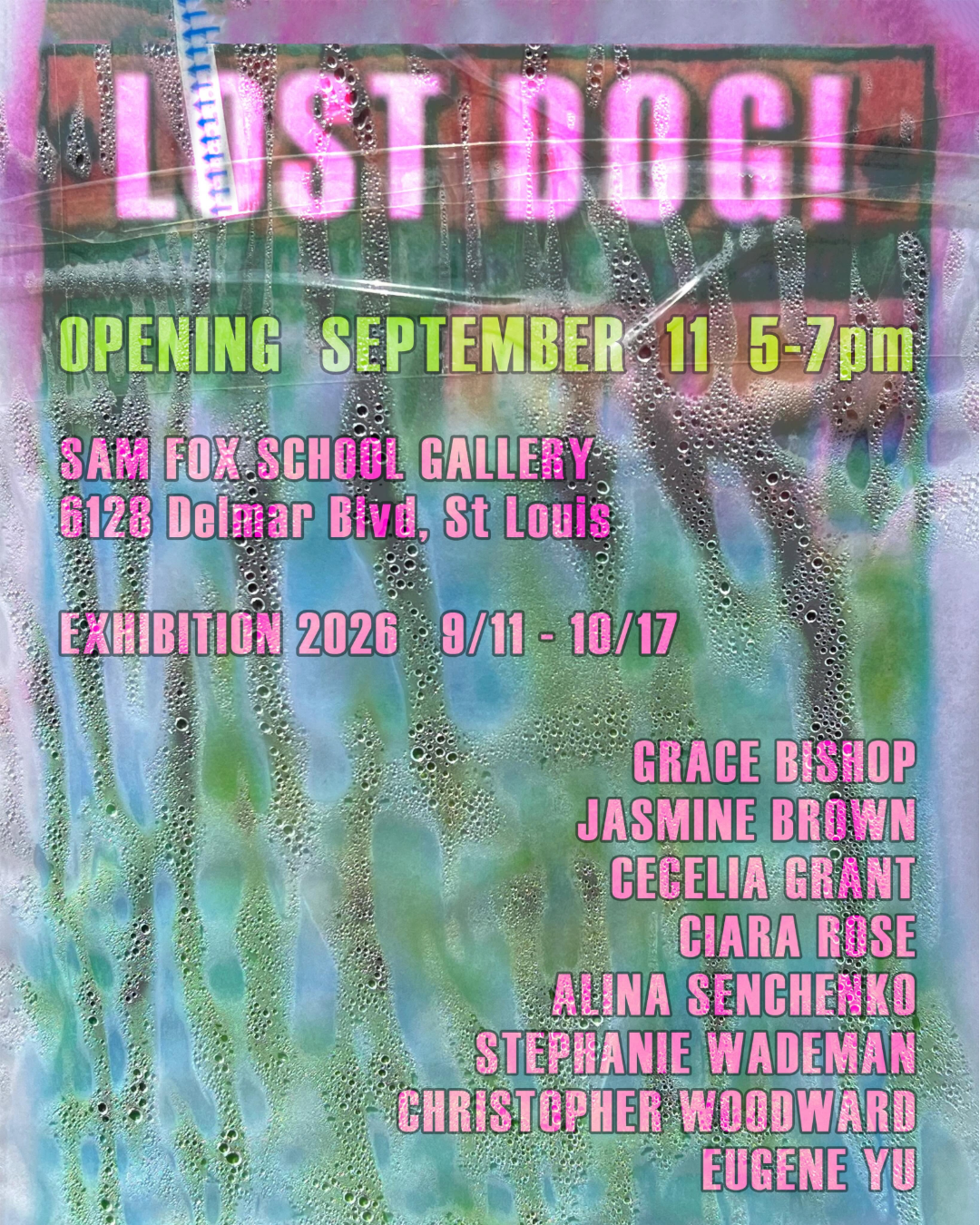 Sam Fox School Gallery: Lost Dog