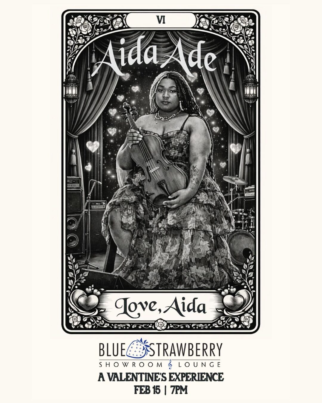 Love, Aida: A Valentine’s Experience at Blue Strawberry